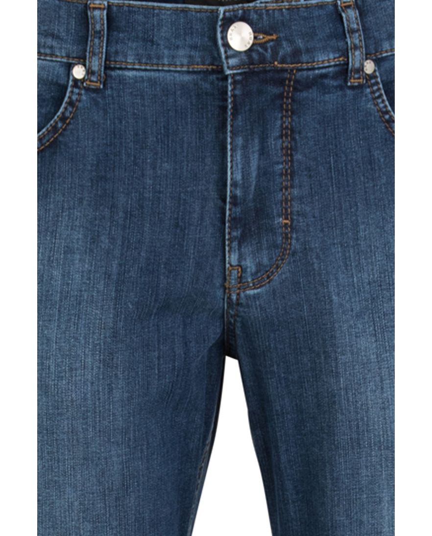 Brax pantalon Cooper blauw denim