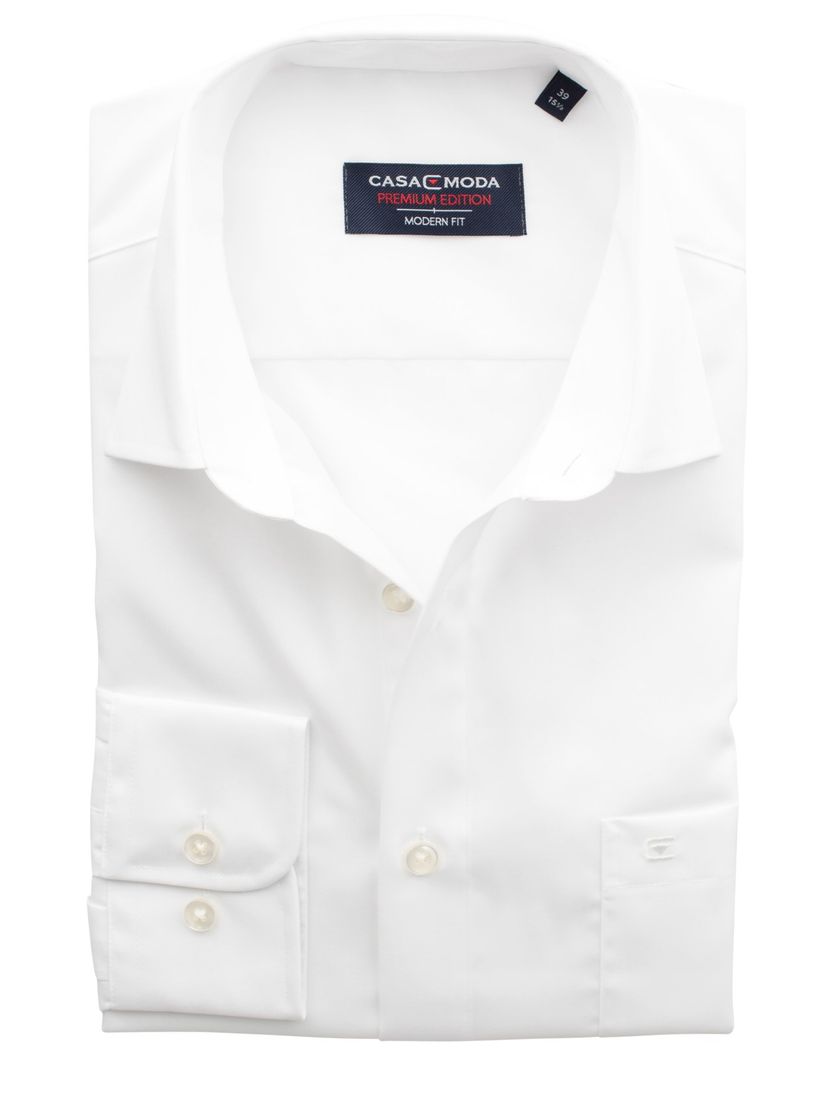 Casa Moda modern fit overhemd wit