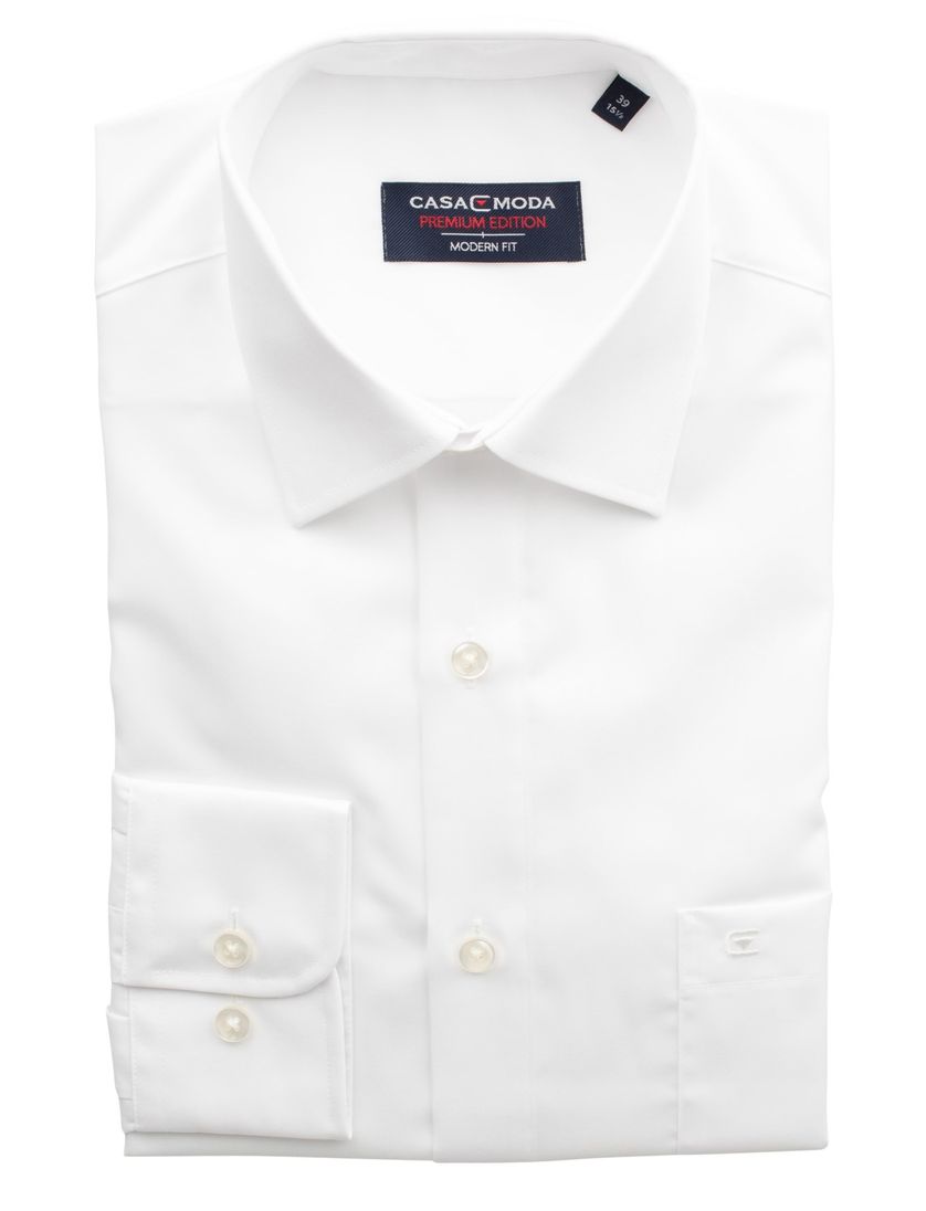 Casa Moda modern fit overhemd wit