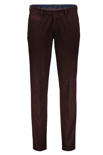 Portofino Portofino broek slim fit aubergine