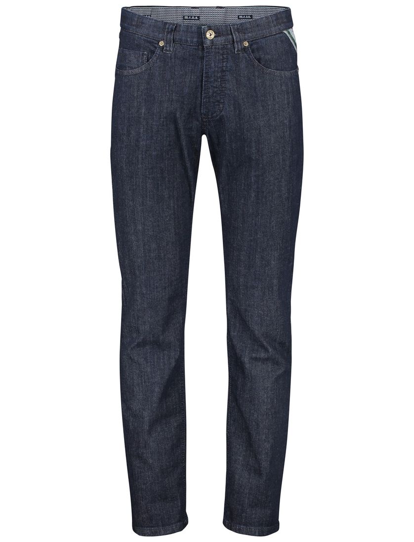 M.E.N.S. broek Detroit 5-pocket donkerblauw
