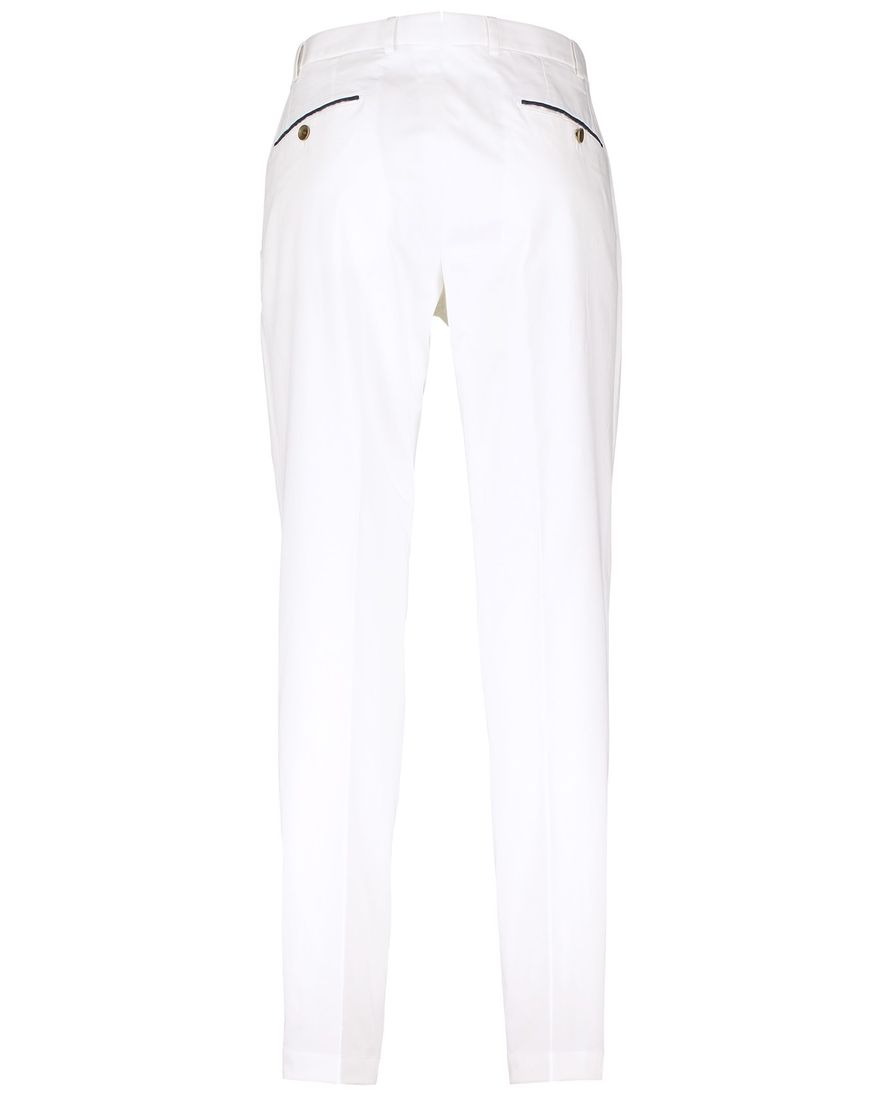 Hiltl pantalon wit katoen Peaker-S