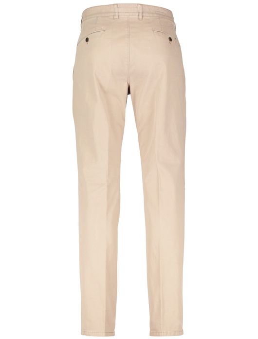 Katoenen chino Gardeur flat front beige Benny
