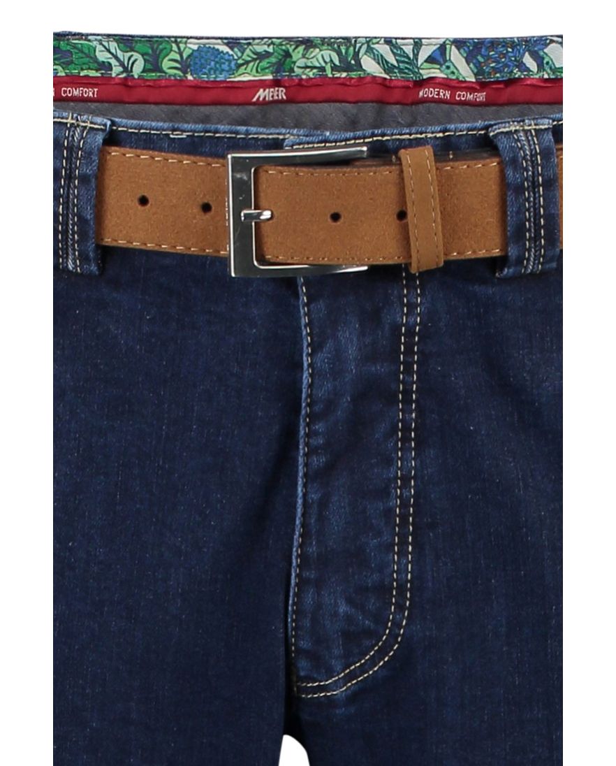 Meyer Dublin jeans donkerblauw