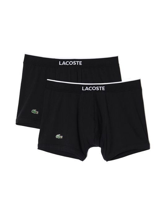 Lacoste duopack boxershorts zwart