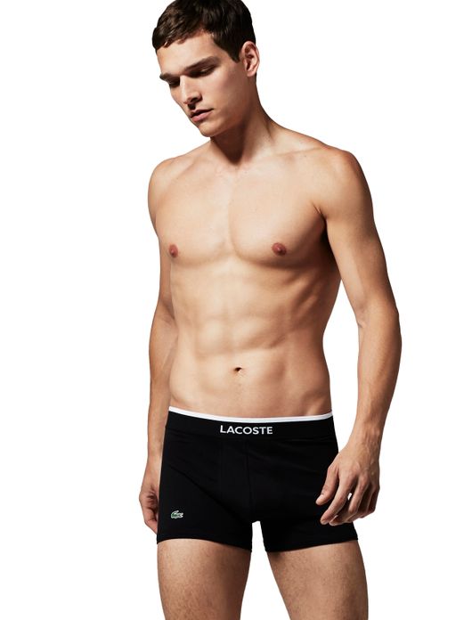 Lacoste duopack boxershorts zwart