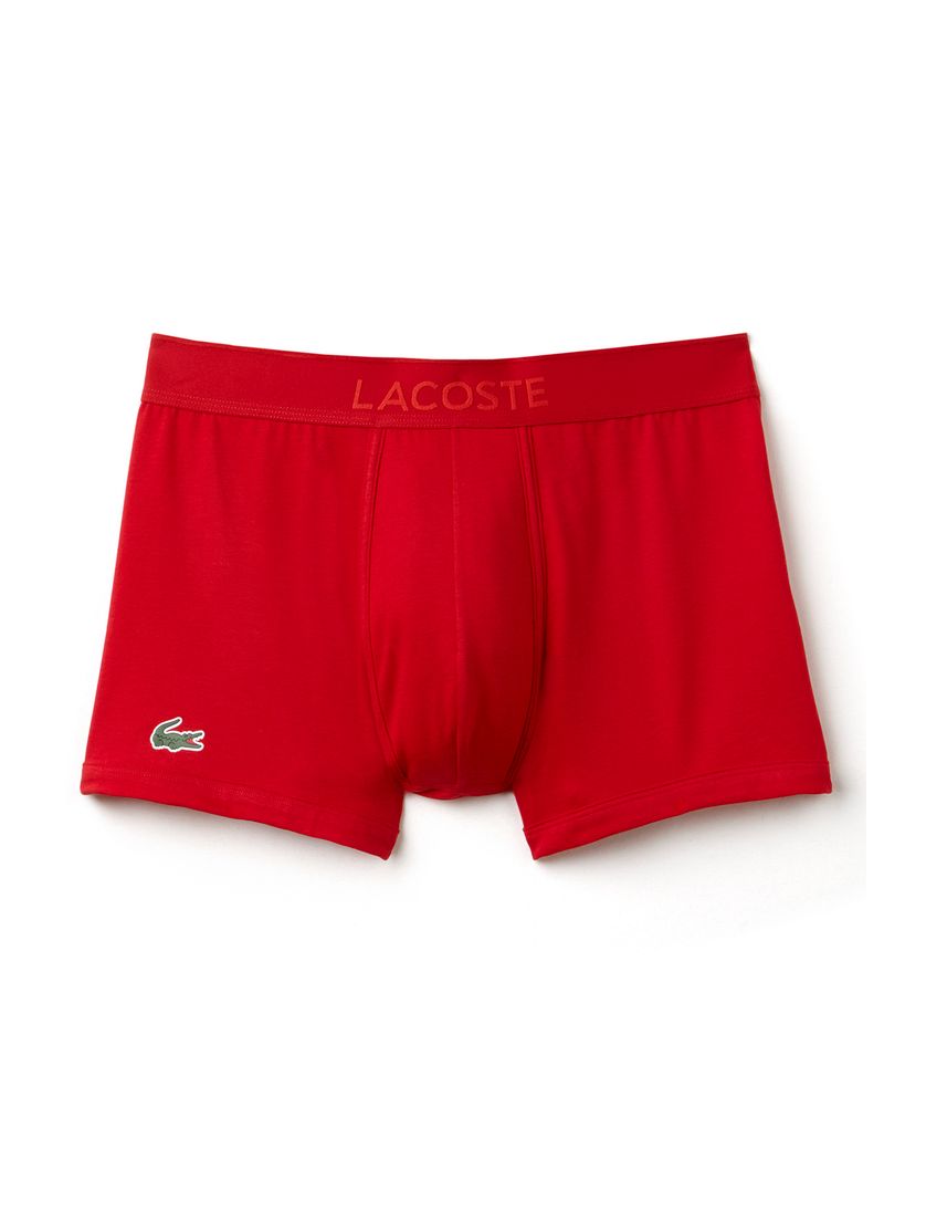 Lacoste boxershort rood micro piqué