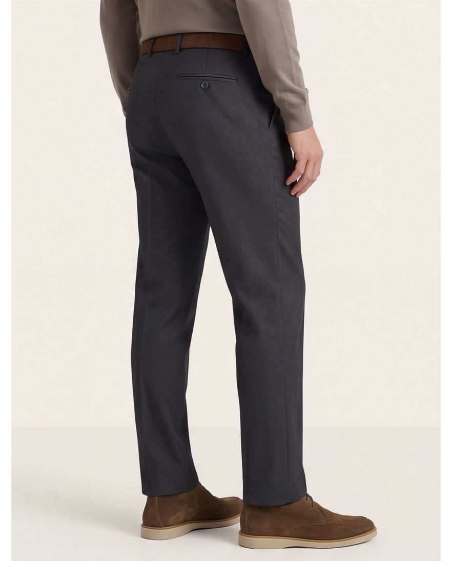 M.E.N.S. grijze pantalon wol Madison-U