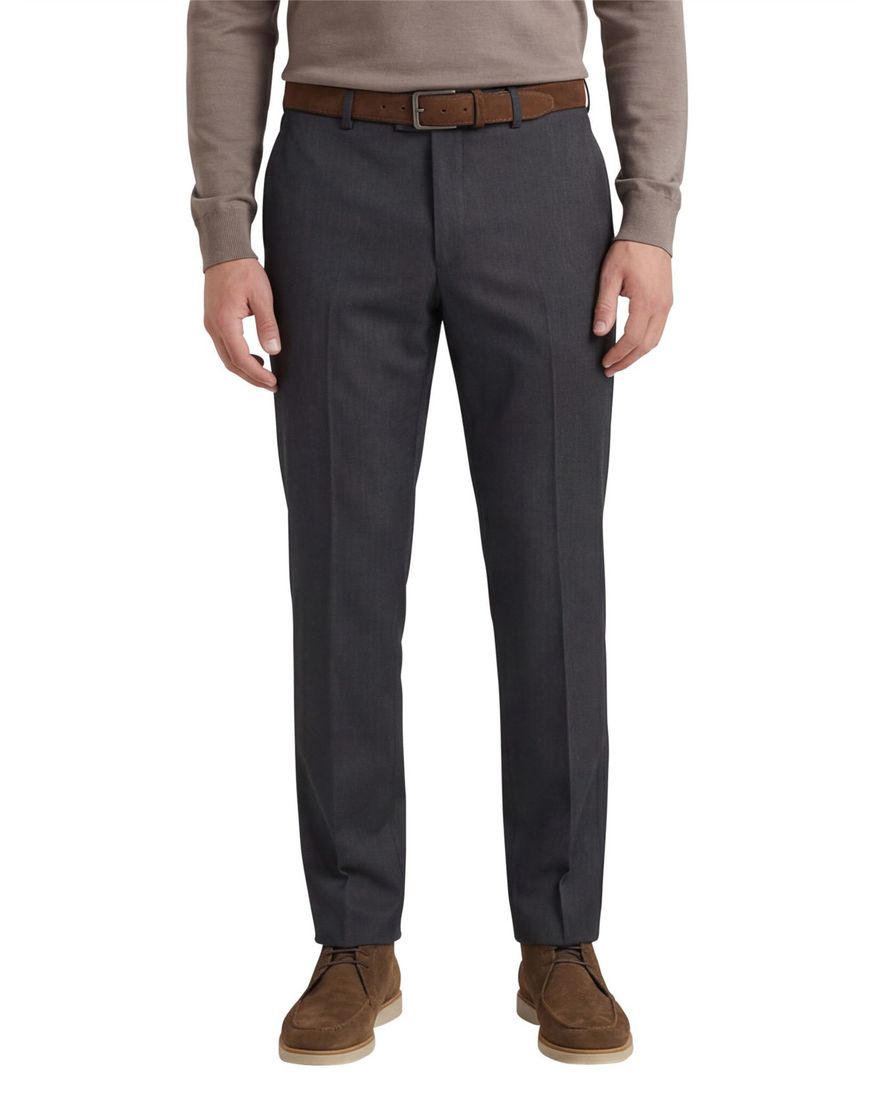 M.E.N.S. grijze pantalon wol Madison-U