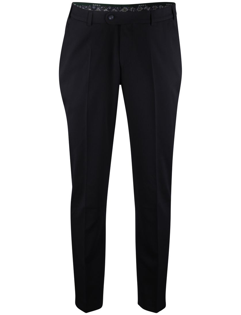 M.E.N.S. pantalon marineblauw wol Madison-U