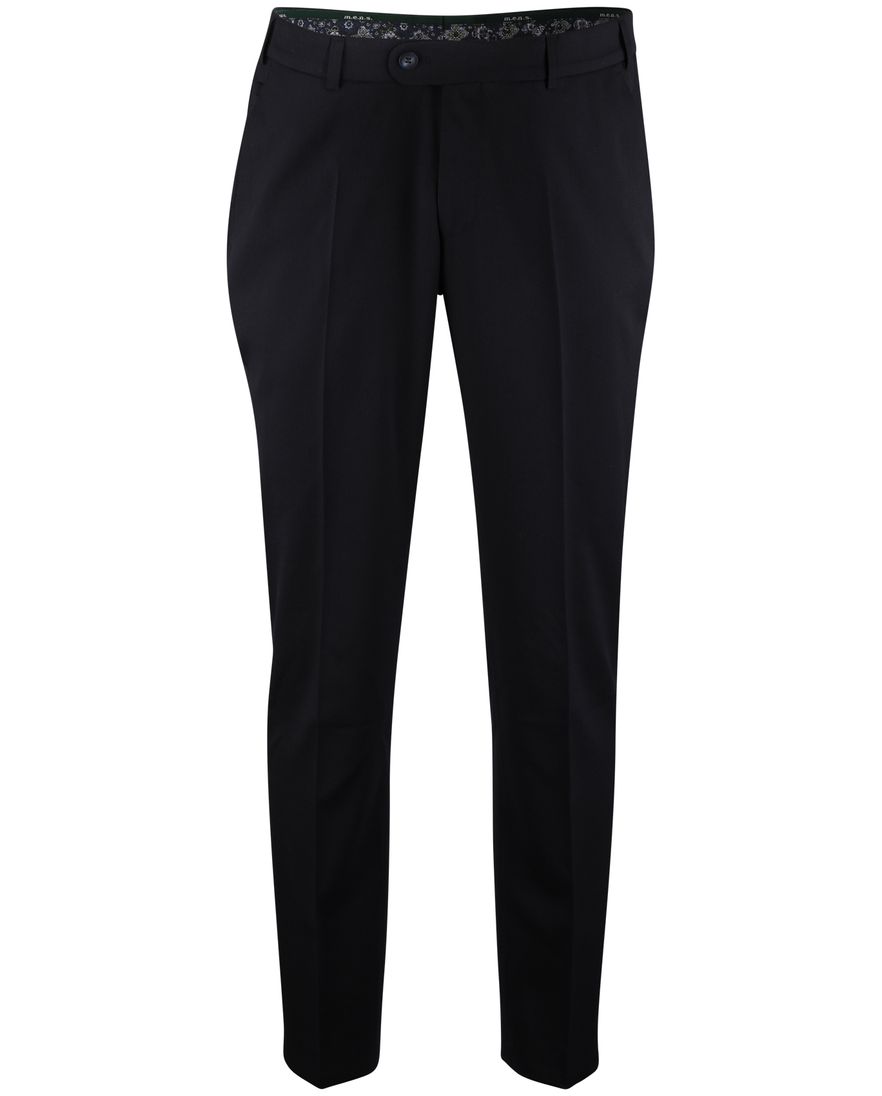 M.E.N.S. pantalon marineblauw wol Madison-U