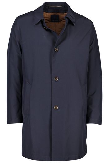 Dressler Dressler jack blauw knopen normale fit