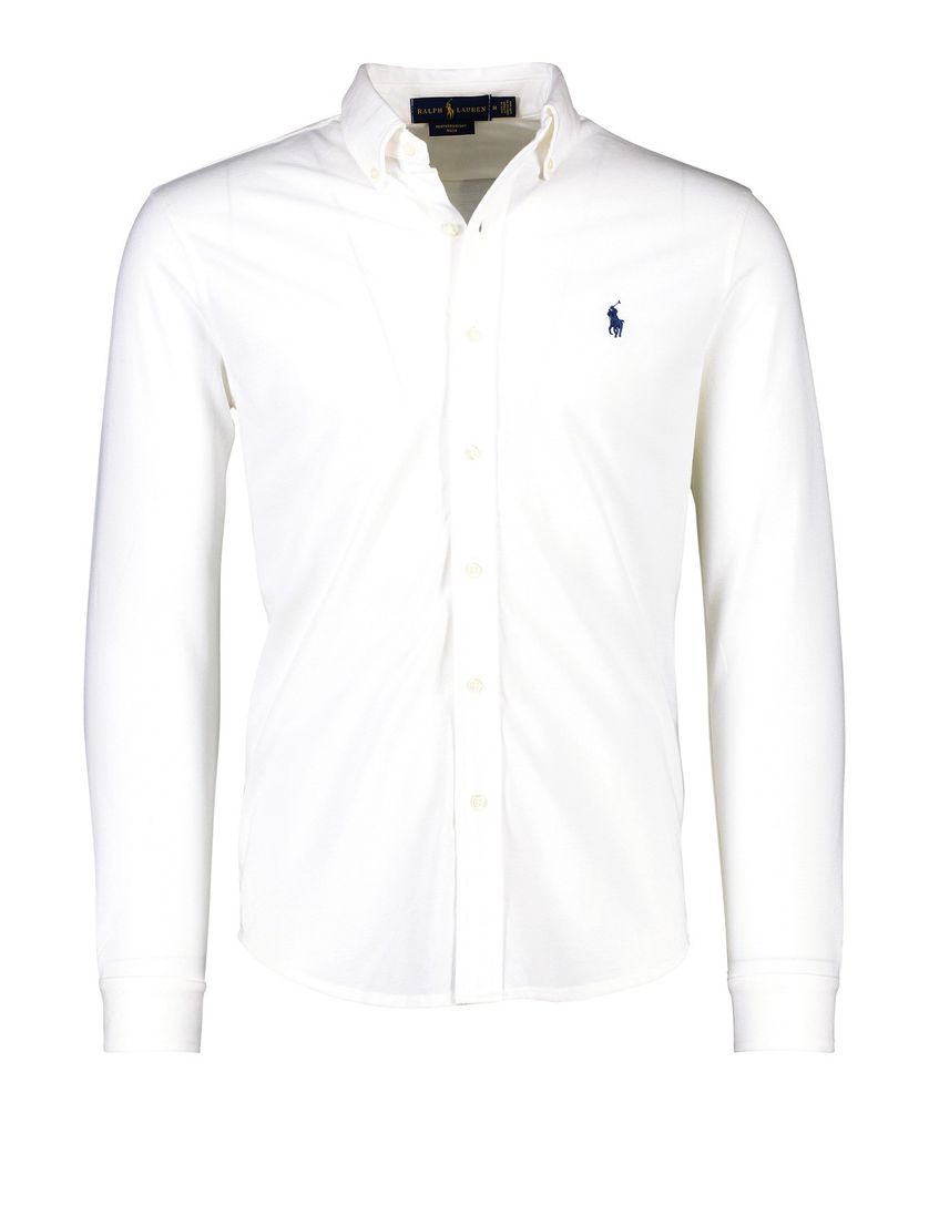 Ralph Lauren overhemd wit katoen button-down