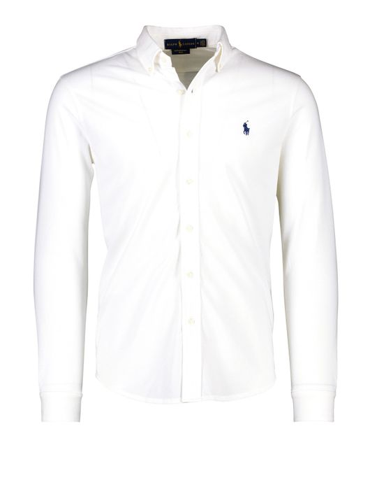 Ralph Lauren wit overhemd katoen button-down