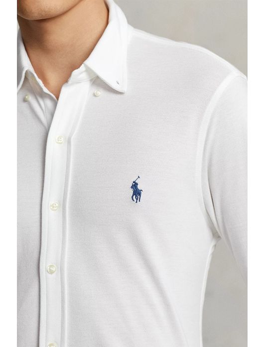 Ralph Lauren wit overhemd katoen button-down