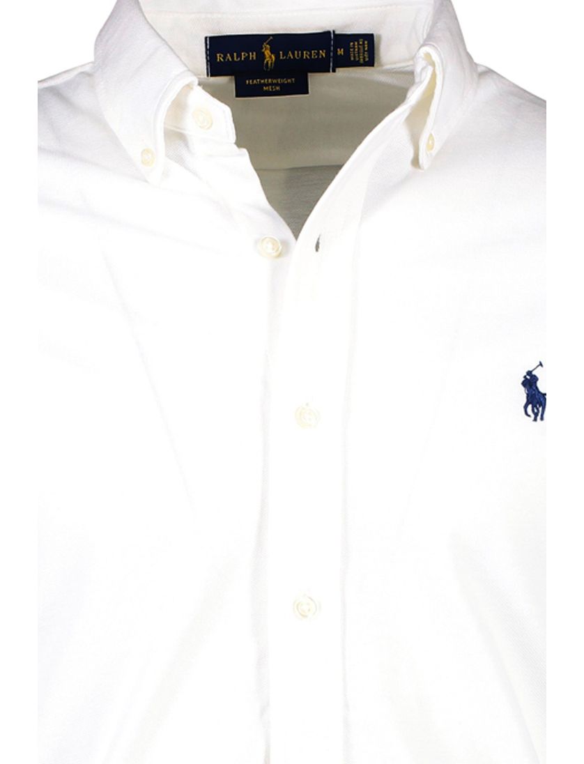 Ralph Lauren overhemd wit katoen button-down