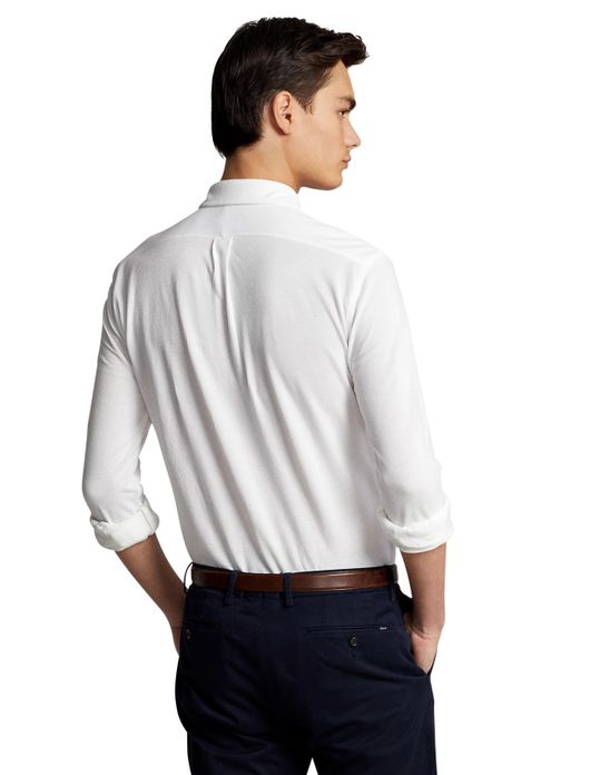 Ralph Lauren wit overhemd katoen button-down