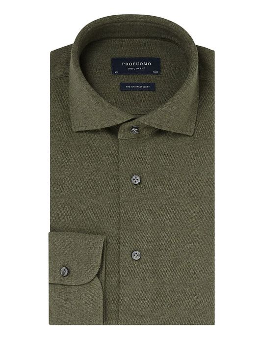 Overhemd Profuomo Originale groen