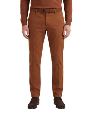 M.E.N.S. M.E.N.S. pantalon Madison bruin oranje