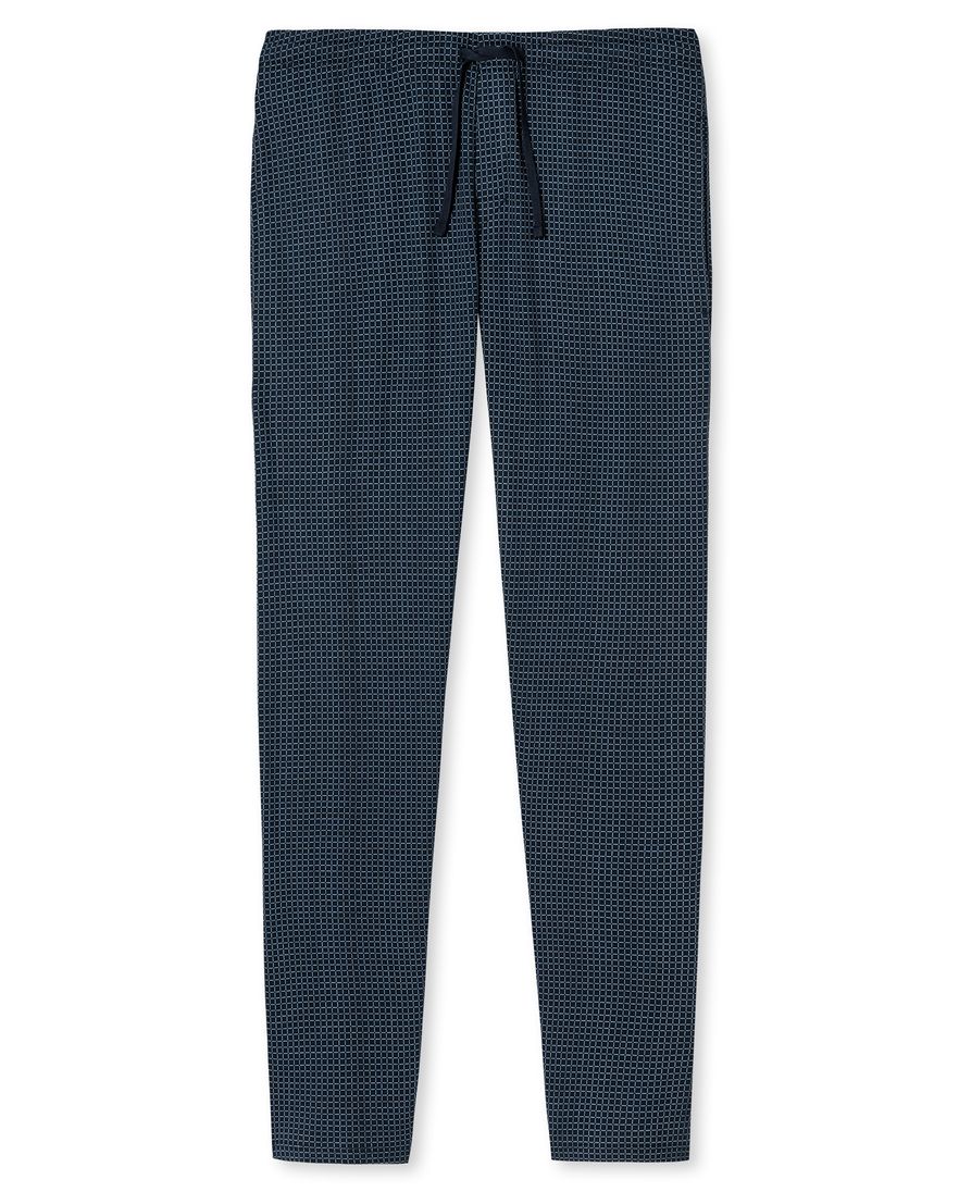 Mix & Relax Schiesser pyjamabroek lang navy