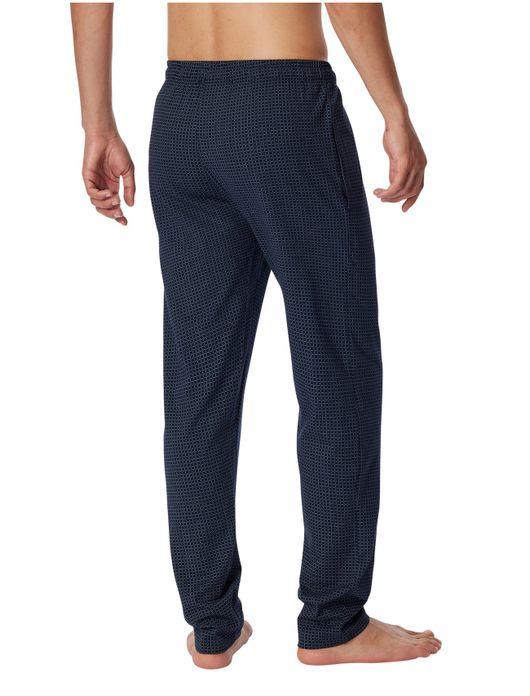 Mix & Relax Schiesser pyjamabroek lang navy