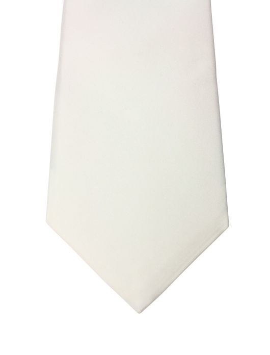 Profuomo stropdas ivoorwit zijde wedding