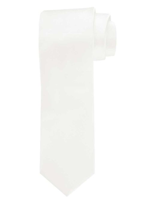 Profuomo stropdas ivoorwit zijde wedding