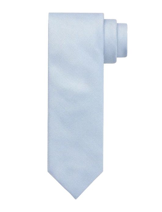 Profuomo stropdas lichtblauw structuur