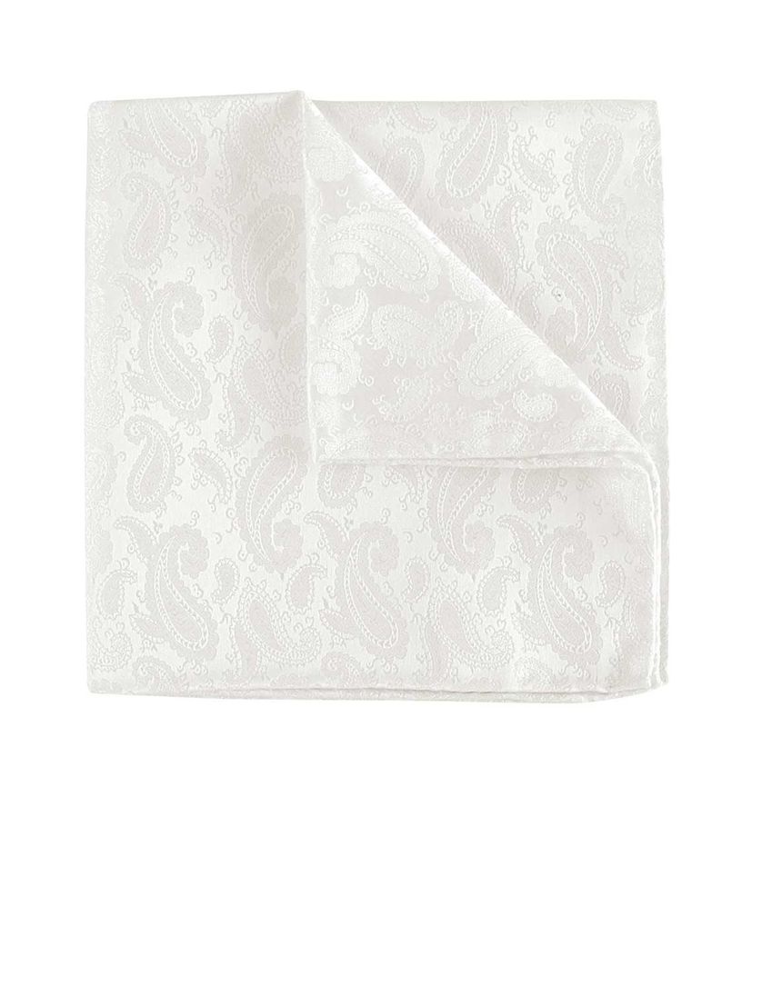 Profuomo pochet zijde wit