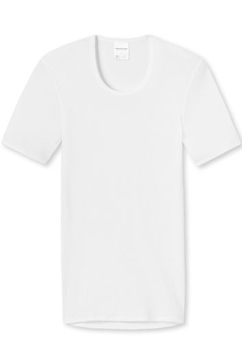 Schiesser t-shirt Schiesser ondergoed aanbieding wit doppelripp