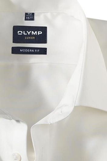 Olymp overhemd Luxor Modern Fit ecru
