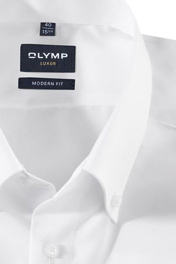 Olymp overhemd wit Luxor Modern Fit