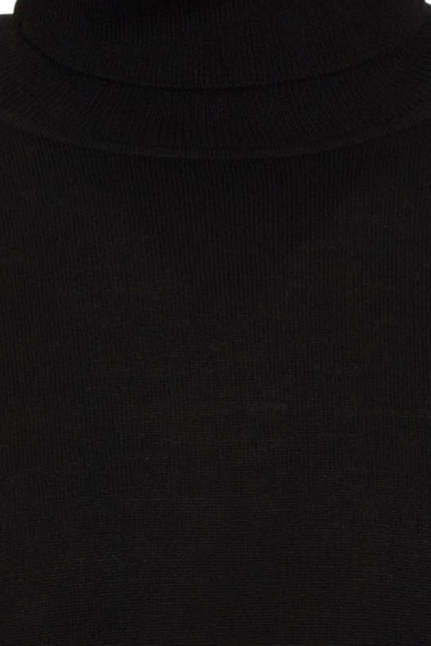 Olymp trui zwart met col extra fijn merinowol