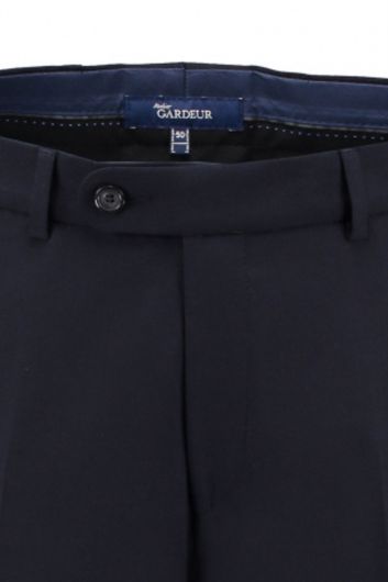 Flatfront pantalon Gardeur Nino navy