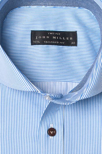John Miller overhemd mouwlengte 7 Tailored Fit