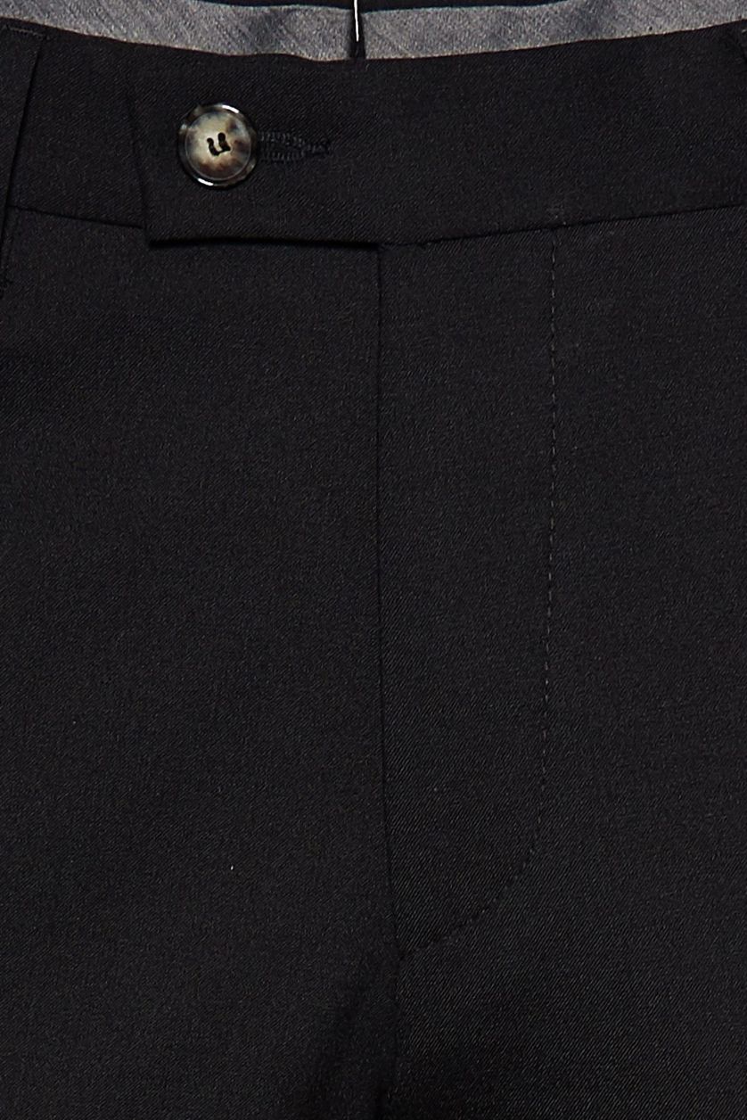 Gardeur pantalon wol model Bardo zwart