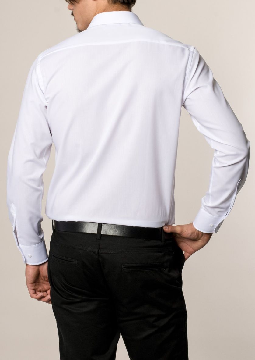 Eterna overhemd modern fit strijkvrij wit