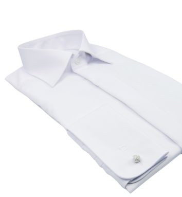 Olymp mouwlengte 7 smoking shirt wit non iron