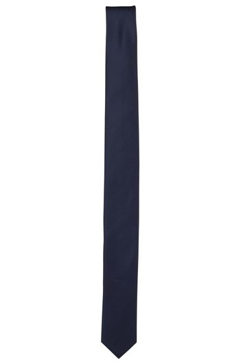 OLYMP stropdas donkerblauw superslim