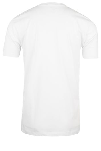 Olymp t-shirt wit effen katoen