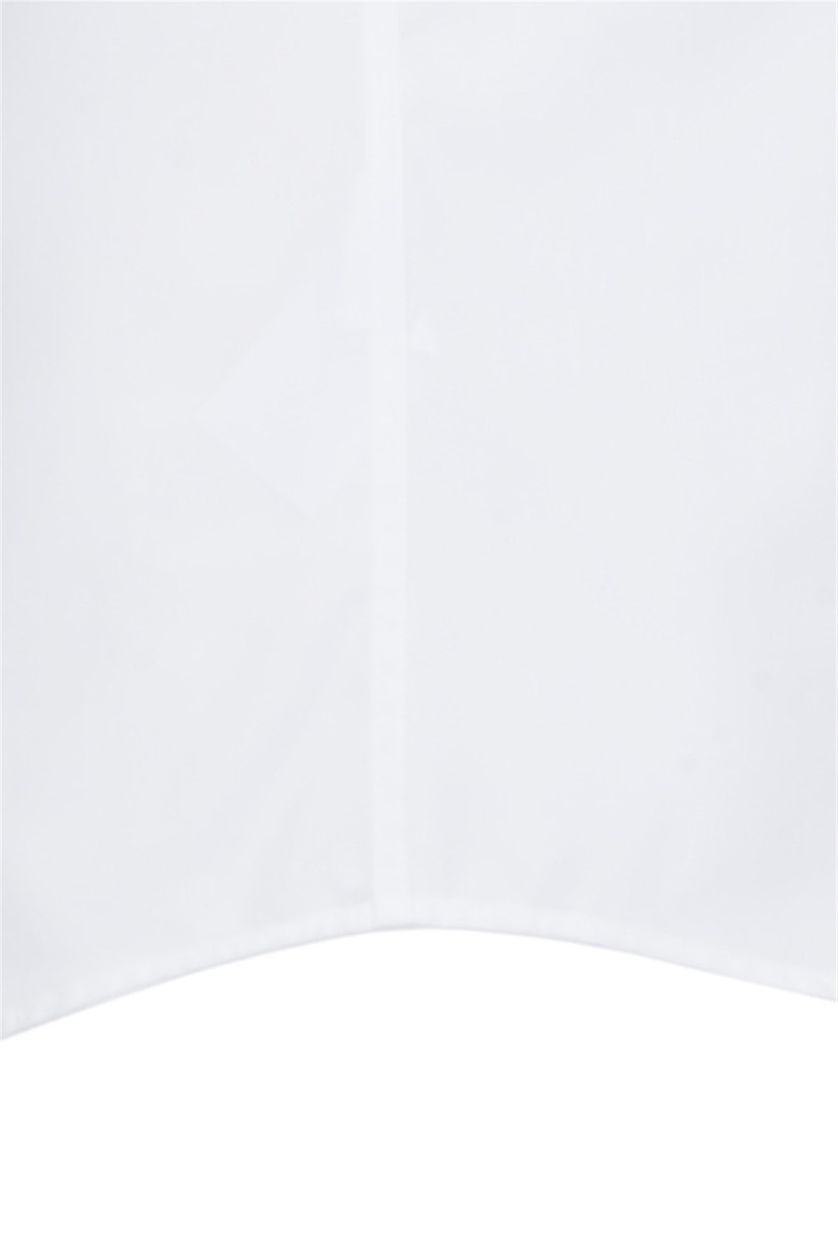 Seidensticker overhemd korte mouw wit uni