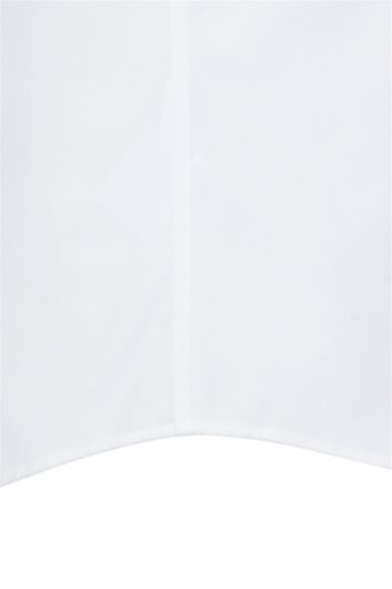 Seidensticker overhemd wit korte mouw Modern normale fit effen katoen