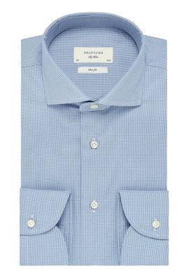 Profuomo Profuomo overhemd slim fit houndstooth