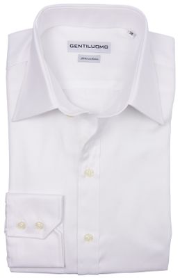Laatste items Gentiluomo overhemd mouwlengte 7 wit