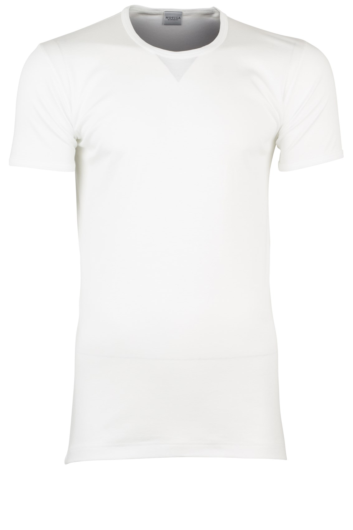 Novila t-shirt wit effen katoen