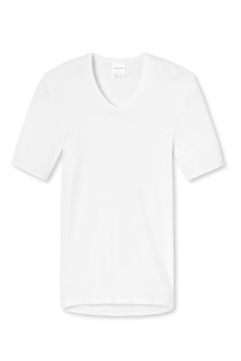 Schiesser Schiesser t-shirt v-hals Schiesser ondergoed aanbieding wit effen 