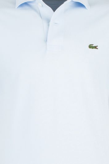 Lichtblauw poloshirt Lacoste Classic Fit