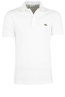 Lacoste Witte polo Lacoste Slim Fit