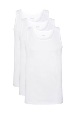 Hugo Boss Hugo Boss onderhemden wit regular fit 3-pack