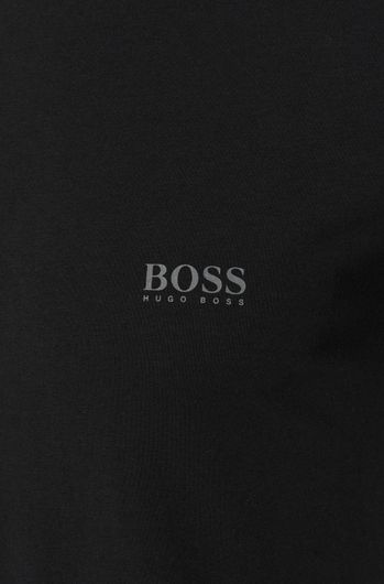t-shirt Hugo Boss effen katoen zwart
